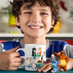 Casa si Gradina - Bucatarie si vesela - Cani si pahare - Cani si cesti - Cana Phinead Ferb Toata Trupa Desen Animat CoolTrend, alba, 330ml - Infinity.ro
