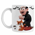 Casa si Gradina - Bucatarie si vesela - Cani si pahare - Cani si cesti - Cana Strumfii Gargamel Azrael Vrajitor CoolTrend, alba, 330ml - Infinity.ro