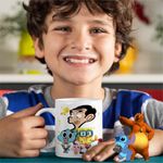 Casa si Gradina - Bucatarie si vesela - Cani si pahare - Cani si cesti - Cana Gumball Mr Bean SpongeBob CoolTrend, alba, 330ml - Infinity.ro