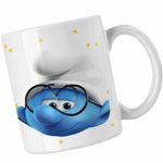 Casa si Gradina - Bucatarie si vesela - Cani si pahare - Cani si cesti - Cana Strumfii Istetul CoolTrend, alba, 330ml - Infinity.ro