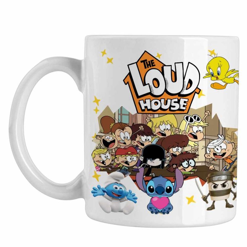 Casa si Gradina - Bucatarie si vesela - Cani si pahare - Cani si cesti - Cana Casa Loud Lincoln Fugarit CoolTrend, alba, 330ml - Infinity.ro