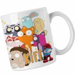 Casa si Gradina - Bucatarie si vesela - Cani si pahare - Cani si cesti - Cana Kiff Toata Echipa CoolTrend, alba, 330ml - Infinity.ro