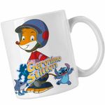 Casa si Gradina - Bucatarie si vesela - Cani si pahare - Cani si cesti - Cana Benjamin Geronimo Stilton Soricel Istet CoolTrend, alba, 330ml - Infinity.ro