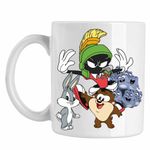 Casa si Gradina - Bucatarie si vesela - Cani si pahare - Cani si cesti - Cana Marvin Martian Bugs Bunny Taz Lemingii, CoolTrend, alba, 330ml - Infinity.ro