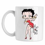 Casa si Gradina - Bucatarie si vesela - Cani si pahare - Cani si cesti - Cana Betty Boop Catel Pudel Valentines Day, CoolTrend, alba, 330ml - Infinity.ro