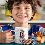 Casa si Gradina - Bucatarie si vesela - Cani si pahare - Cani si cesti - Cana Miraculous Marinette Adrien Agreste Miraculos CoolTrend, alba, 330ml - Infinity.ro