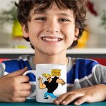 Casa si Gradina - Bucatarie si vesela - Cani si pahare - Cani si cesti - Cana Johnny Bravo Elvis Presley Sport, CoolTrend, alba, 330ml - Infinity.ro
