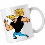 Casa si Gradina - Bucatarie si vesela - Cani si pahare - Cani si cesti - Cana Johnny Bravo Elvis Presley Sport, CoolTrend, alba, 330ml - Infinity.ro
