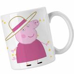 Casa si Gradina - Bucatarie si vesela - Cani si pahare - Cani si cesti - Cana Bunica Purcelusa Peppa Pig CoolTrend, alba, 330ml - Infinity.ro