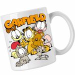 Casa si Gradina - Bucatarie si vesela - Cani si pahare - Cani si cesti - Cana Garfield Dream Team Pisici, CoolTrend, alba, 330ml - Infinity.ro