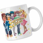 Casa si Gradina - Bucatarie si vesela - Cani si pahare - Cani si cesti - Cana Geronimo Stilton Thea Surori CoolTrend, alba, 330ml - Infinity.ro