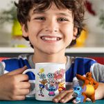 Casa si Gradina - Bucatarie si vesela - Cani si pahare - Cani si cesti - Cana Gumball Stitch Sonic Winnie CoolTrend, alba, 330ml - Infinity.ro