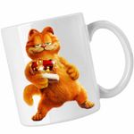 Casa si Gradina - Bucatarie si vesela - Cani si pahare - Cani si cesti - Cana Garfield Rege Coroana Pisicesti, CoolTrend, alba, 330ml - Infinity.ro