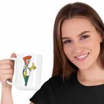Casa si Gradina - Bucatarie si vesela - Cani si pahare - Cani si cesti - Cana Dexters Laboratory Mama, CoolTrend, alba, 330ml - Infinity.ro
