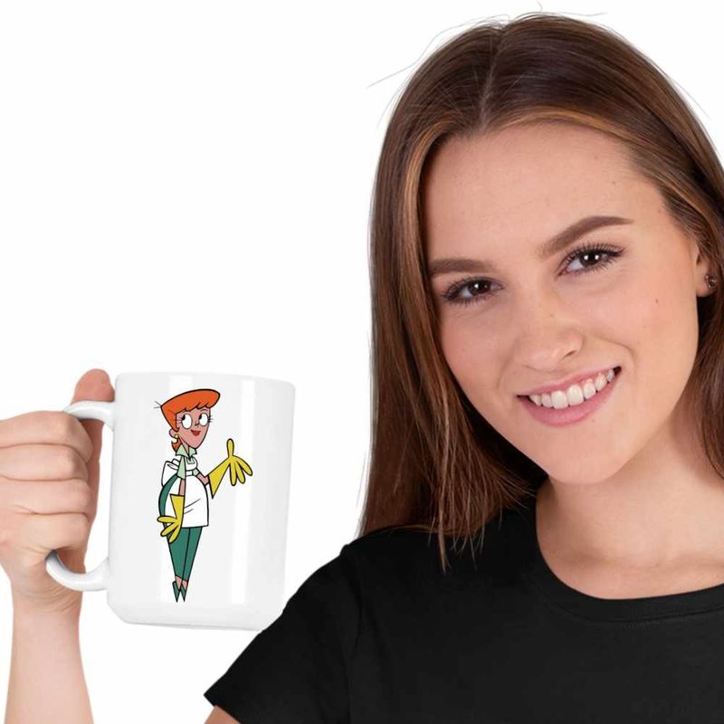 Casa si Gradina - Bucatarie si vesela - Cani si pahare - Cani si cesti - Cana Dexters Laboratory Mama, CoolTrend, alba, 330ml - Infinity.ro