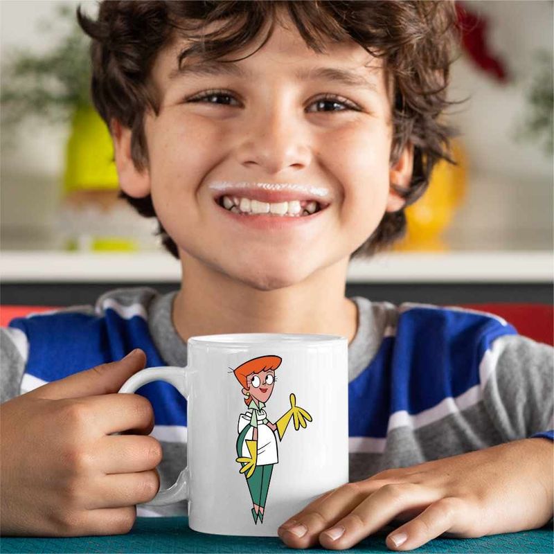 Casa si Gradina - Bucatarie si vesela - Cani si pahare - Cani si cesti - Cana Dexters Laboratory Mama, CoolTrend, alba, 330ml - Infinity.ro