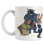 Casa si Gradina - Bucatarie si vesela - Cani si pahare - Cani si cesti - Cana Zootopia Iepure Politist Judy CoolTrend, alba, 330ml - Infinity.ro