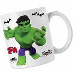 Casa si Gradina - Bucatarie si vesela - Cani si pahare - Cani si cesti - Cana Hulk Paienjenel Marvel CoolTrend, alba, 330ml - Infinity.ro