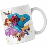 Casa si Gradina - Bucatarie si vesela - Cani si pahare - Cani si cesti - Cana Sofia Ariel Sclipi Super Pisicute CoolTrend, alba, 330ml - Infinity.ro