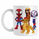 Casa si Gradina - Bucatarie si vesela - Cani si pahare - Cani si cesti - Cana Tung Sahur Garda Felina Paienjenel TikTok CoolTrend, alba, 330ml - Infinity.ro