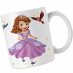 Casa si Gradina - Bucatarie si vesela - Cani si pahare - Cani si cesti - Cana Sofia Intai Alearga Vesela CoolTrend, alba, 330ml - Infinity.ro