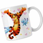 Casa si Gradina - Bucatarie si vesela - Cani si pahare - Cani si cesti - Cana Tigrul Tigger Ursuletul Winnie the Pooh Puh CoolTrend, alba, 330ml - Infinity.ro