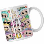 Casa si Gradina - Bucatarie si vesela - Cani si pahare - Cani si cesti - Cana Labubu Cool Party CoolTrend, alba, 330ml - Infinity.ro