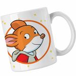 Casa si Gradina - Bucatarie si vesela - Cani si pahare - Cani si cesti - Cana Benjamin Geronimo Stilton CoolTrend, alba, 330ml - Infinity.ro