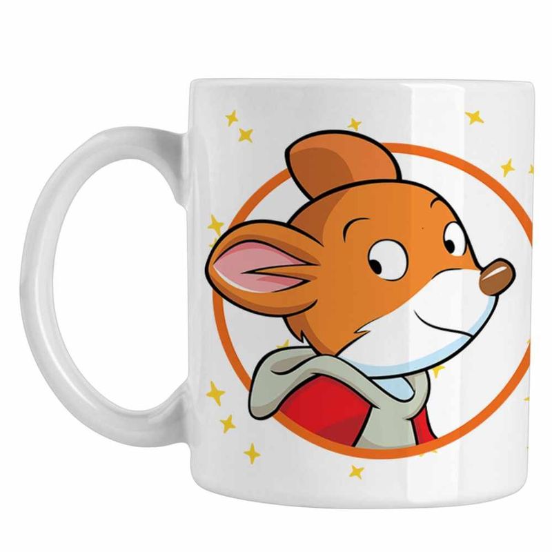 Casa si Gradina - Bucatarie si vesela - Cani si pahare - Cani si cesti - Cana Benjamin Geronimo Stilton CoolTrend, alba, 330ml - Infinity.ro