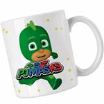 Casa si Gradina - Bucatarie si vesela - Cani si pahare - Cani si cesti - Cana Eroii Pijama Gekko Pjmasks CoolTrend, alba, 330ml - Infinity.ro