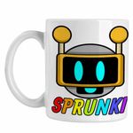 Casa si Gradina - Bucatarie si vesela - Cani si pahare - Cani si cesti - Cana Sprunki Fun Bot Song Music Game CoolTrend, alba, 330ml - Infinity.ro