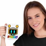 Casa si Gradina - Bucatarie si vesela - Cani si pahare - Cani si cesti - Cana Sprunki Fun Bot Song Music Game CoolTrend, alba, 330ml - Infinity.ro