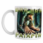 Casa si Gradina - Bucatarie si vesela - Cani si pahare - Cani si cesti - Cana Brr Brr Patapim Meme Brainrot Italian CoolTrend, alba, 330ml - Infinity.ro