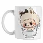 Casa si Gradina - Bucatarie si vesela - Cani si pahare - Cani si cesti - Cana Labubu Skibidi Toilet CoolTrend, alba, 330ml - Infinity.ro