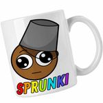 Casa si Gradina - Bucatarie si vesela - Cani si pahare - Cani si cesti - Cana Sprunki Brown Music Gamer CoolTrend, alba, 330ml - Infinity.ro