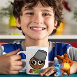 Casa si Gradina - Bucatarie si vesela - Cani si pahare - Cani si cesti - Cana Sprunki Brown Music Gamer CoolTrend, alba, 330ml - Infinity.ro