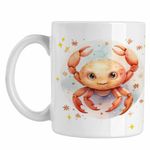 Casa si Gradina - Bucatarie si vesela - Cani si pahare - Cani si cesti - Cana Rac Baby Zodiac Horoscop Cancer Astrologie CoolTrend, alba, 330ml - Infinity.ro