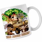 Casa si Gradina - Bucatarie si vesela - Cani si pahare - Cani si cesti - Cana Minnie Wild Disney Safari CoolTrend, alba, 330ml - Infinity.ro
