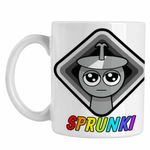 Casa si Gradina - Bucatarie si vesela - Cani si pahare - Cani si cesti - Cana Sprunki Beats Square Music Game CoolTrend, alba, 330ml - Infinity.ro