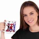 Casa si Gradina - Bucatarie si vesela - Cani si pahare - Cani si cesti - Cana Paienjenelul Marvel All Team CoolTrend, alba, 330ml - Infinity.ro