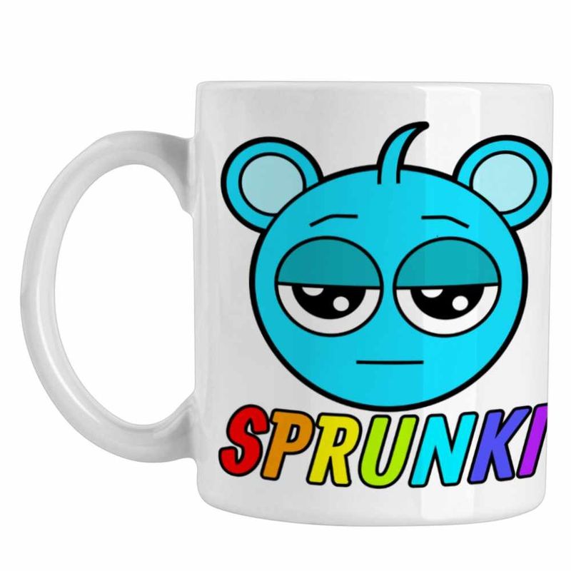 Casa si Gradina - Bucatarie si vesela - Cani si pahare - Cani si cesti - Cana Sprunki Music Game Sky CoolTrend, alba, 330ml - Infinity.ro