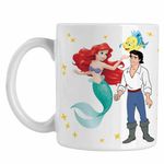 Casa si Gradina - Bucatarie si vesela - Cani si pahare - Cani si cesti - Cana Ariel Eric Flounder Mica Sirena CoolTrend, alba, 330ml - Infinity.ro
