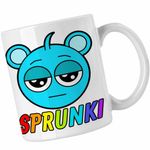 Casa si Gradina - Bucatarie si vesela - Cani si pahare - Cani si cesti - Cana Sprunki Music Game Sky CoolTrend, alba, 330ml - Infinity.ro