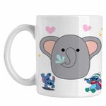 Casa si Gradina - Bucatarie si vesela - Cani si pahare - Cani si cesti - Cana Squishmallows Elefant Africa CoolTrend, alba, 330ml - Infinity.ro