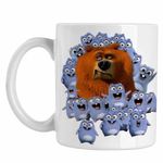 Casa si Gradina - Bucatarie si vesela - Cani si pahare - Cani si cesti - Cana Ursul Grizzy cu lemingi CoolTrend, alba, 330ml - Infinity.ro