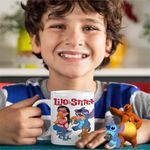 Casa si Gradina - Bucatarie si vesela - Cani si pahare - Cani si cesti - Cana Lilo Stitch Cool Vibes CoolTrend, alba, 330ml - Infinity.ro