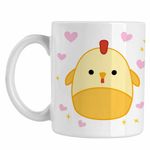 Casa si Gradina - Bucatarie si vesela - Cani si pahare - Cani si cesti - Cana Squishmallows Puisor Ferma CoolTrend, alba, 330ml - Infinity.ro