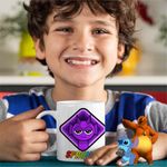 Casa si Gradina - Bucatarie si vesela - Cani si pahare - Cani si cesti - Cana Sprunki Durple Square Music Game CoolTrend, alba, 330ml - Infinity.ro