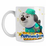 Casa si Gradina - Bucatarie si vesela - Cani si pahare - Cani si cesti - Cana Pupstruction Luna Catelusi Constructori Meseriasi CoolTrend, alba, 330ml - Infinity.ro