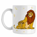 Casa si Gradina - Bucatarie si vesela - Cani si pahare - Cani si cesti - Cana Mufasa Simba Regele Leu Lion King CoolTrend, alba, 330ml - Infinity.ro